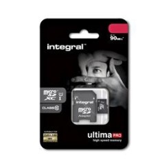 Integral Memory Card 128GB MicroSDXC - High Speed, Reliable Storage for Your Devices (INMSDX128G10-90U1)
